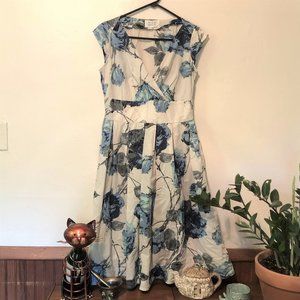 Floral Pinup Dress